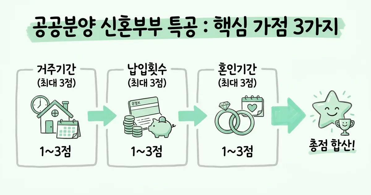 신혼부부 특별공급 소득기준과 가점 계산법