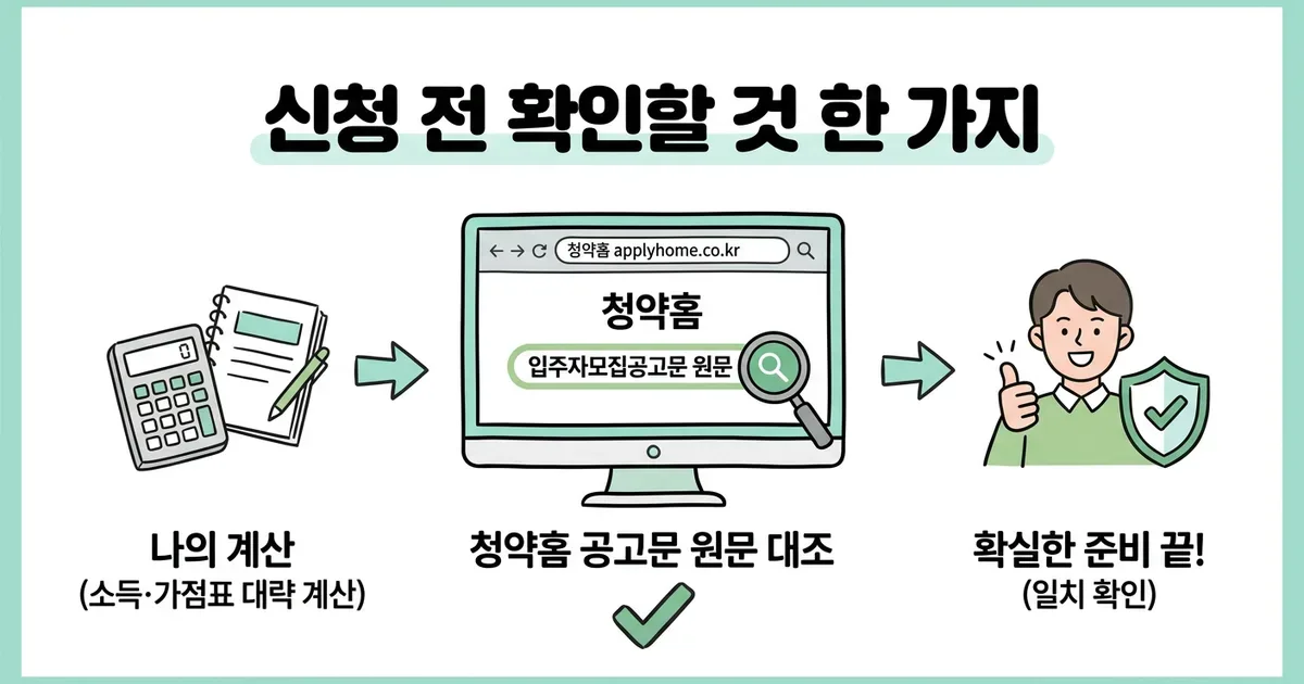 신혼부부 특별공급 소득기준과 가점 계산법